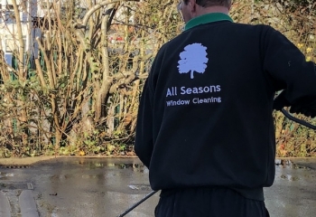 Commercial Car Park Cleaning with professional pressure washing machines